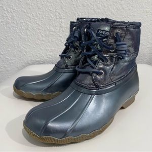 Sperry Kids Blue Boots